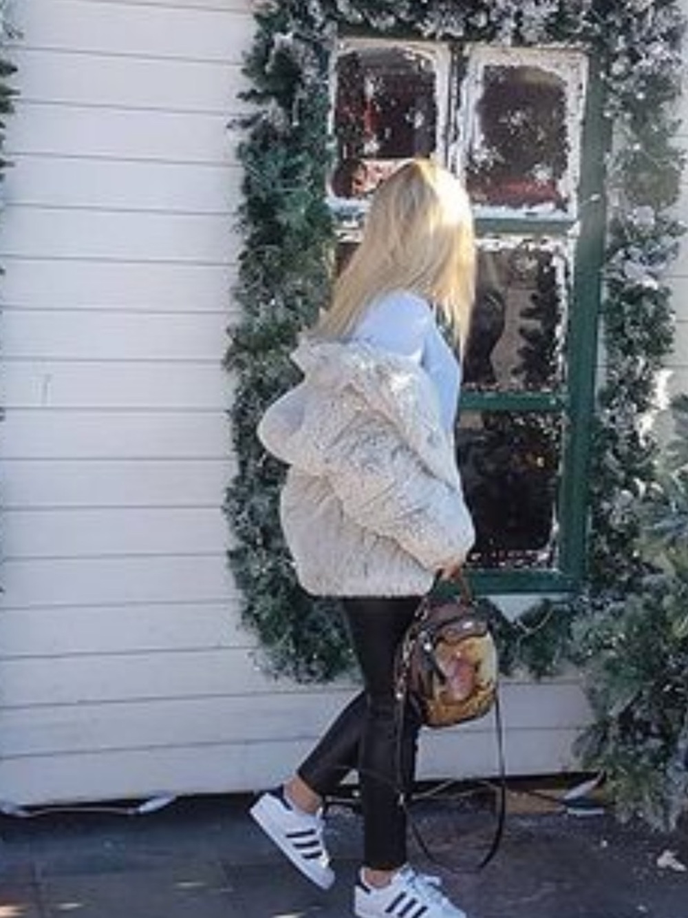 Vintage Cream Teddy Jacket